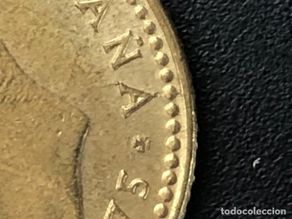 Monedas con errores: 1 peseta 1975 error anverso y reverso